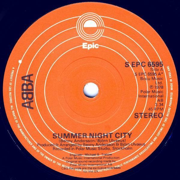 ABBA - Summer Night City