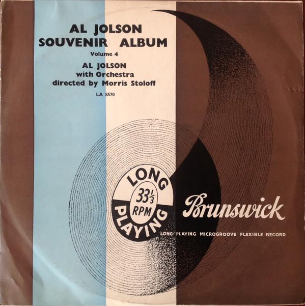 Al Jolson - Souvenir Album Volume 4