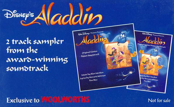  - Aladdin - 2 Track Sampler From The Award-Winning Soundtrack