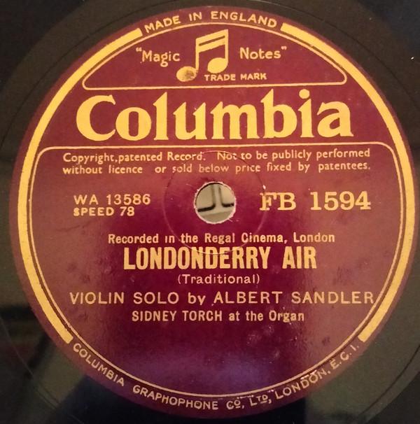 Albert Sandler, Sidney Torch - Londonderry Air / Largo