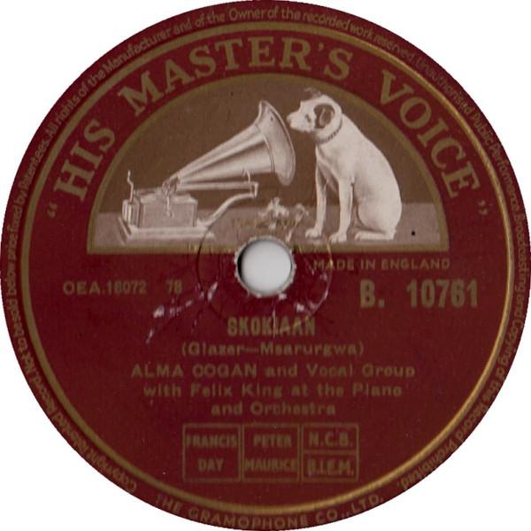 Alma Cogan - Skokiaan / This Ole House