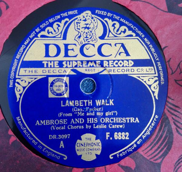 Ambrose & His Orchestra - Lambeth Walk / The Chestnut Tree