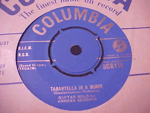 Andrés Segovia - Tarantella In A Minor