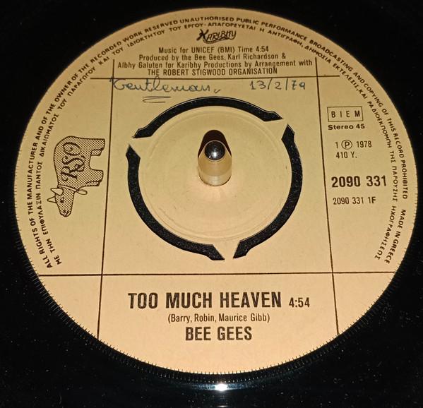 Bee Gees - Too Much Heaven / Rest Your Love On Me