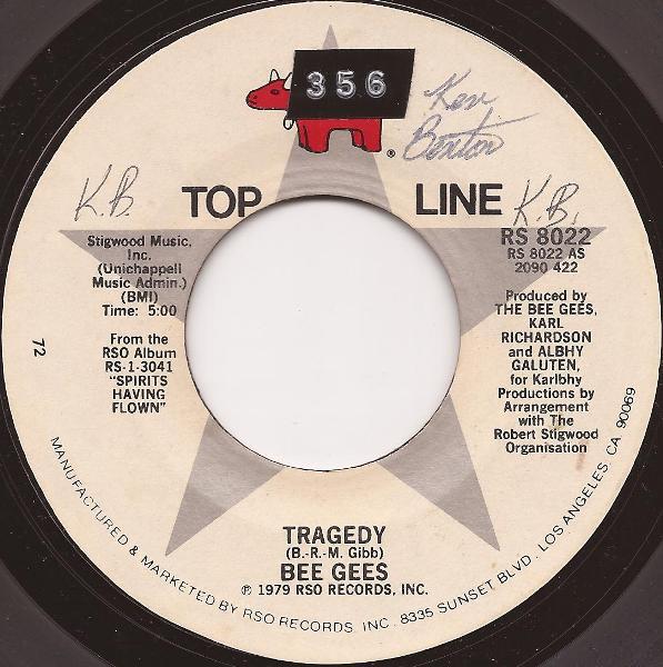 Bee Gees - Tragedy / Love You Inside Out