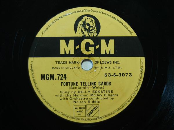 Billy Eckstine - Fortune Telling Cards / Tenderly