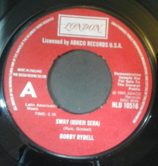Bobby Rydell - Sway (Quien Sera)