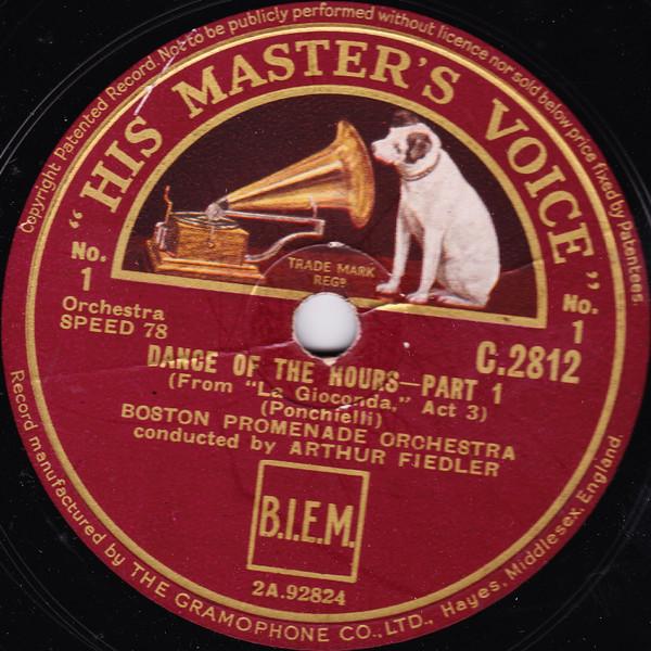 Boston Promenade Orchestra, Arthur Fiedler - Dance Of The Hours