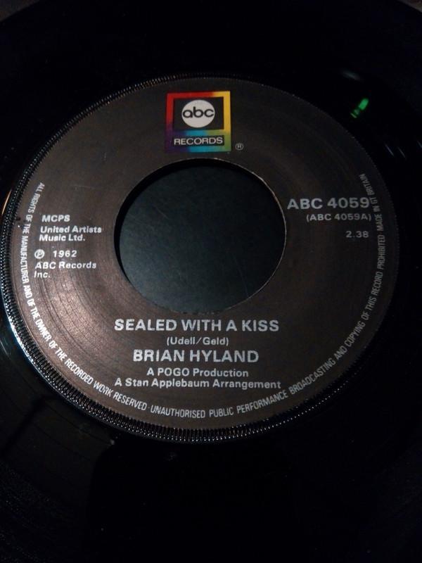 Brian Hyland - Sealed With A Kiss / Ginny Come Lately