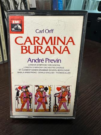 Carl Orff, Sheila Armstrong, Gerald English, Thomas Allen, The London Symphony Orchestra, London Symphony Chorus, André Previn - Carmina Burana