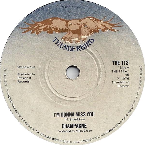 Champagne  - I'm Gonna Miss You