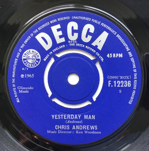 Chris Andrews  - Yesterday Man