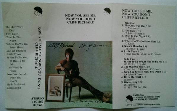 Cliff Richard - Now You See Me, Now You Don't