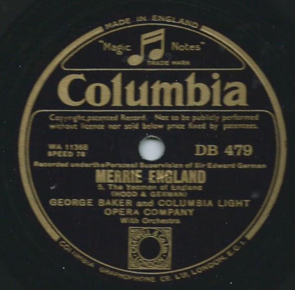 Columbia Light Opera Company - Merrie England