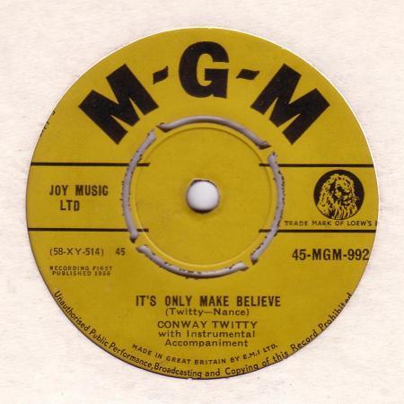 Conway Twitty - It's Only Make Believe