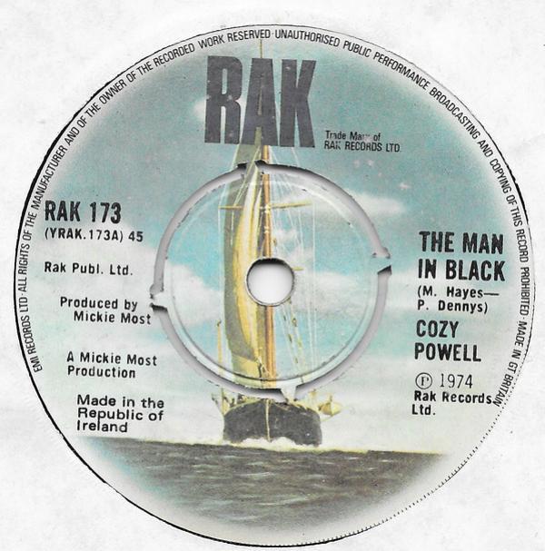 Cozy Powell - The Man In Black / After Dark