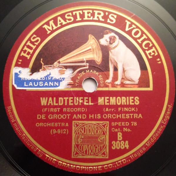 De Groot And His Orchestra - Waldteufel Memories
