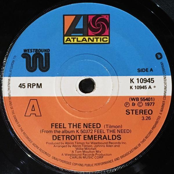 Detroit Emeralds - Feel The Need