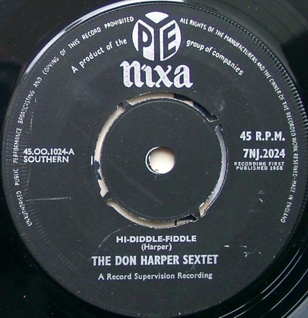 Don Harper Sextet - Hi-Diddle-Fiddle