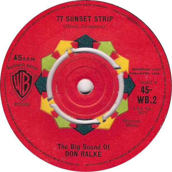 Don Ralke, Pete Candoli And His Orchestra - 77 Sunset Strip
