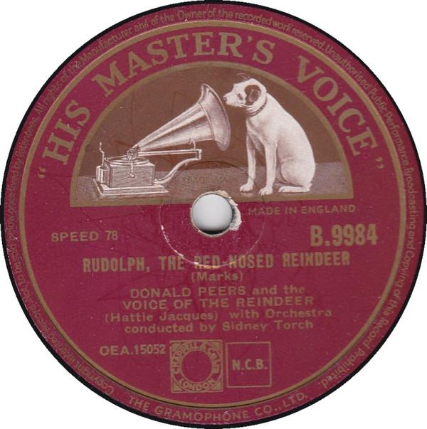 Donald Peers - Rudolph, The Red-Nosed Reindeer / Beloved, Be Faithful