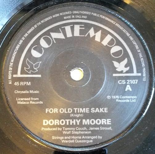 Dorothy Moore - For Old Time Sake