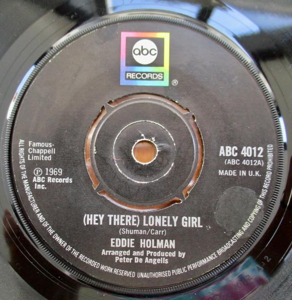 Eddie Holman - (Hey There) Lonely Girl
