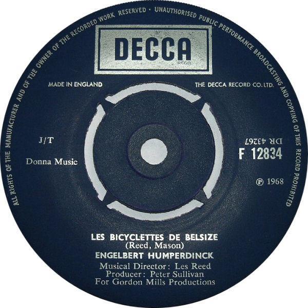 Engelbert Humperdinck - Les Bicyclettes De Belsize