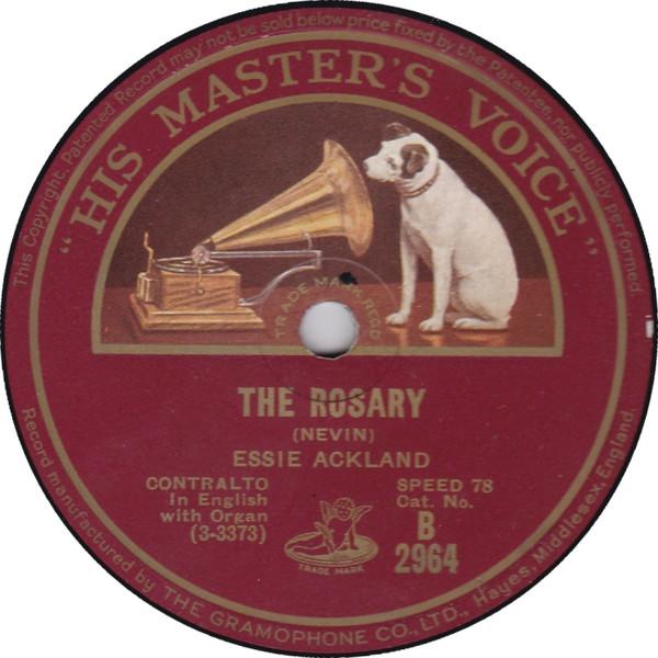 Essie Ackland - The Rosary / A Perfect Day