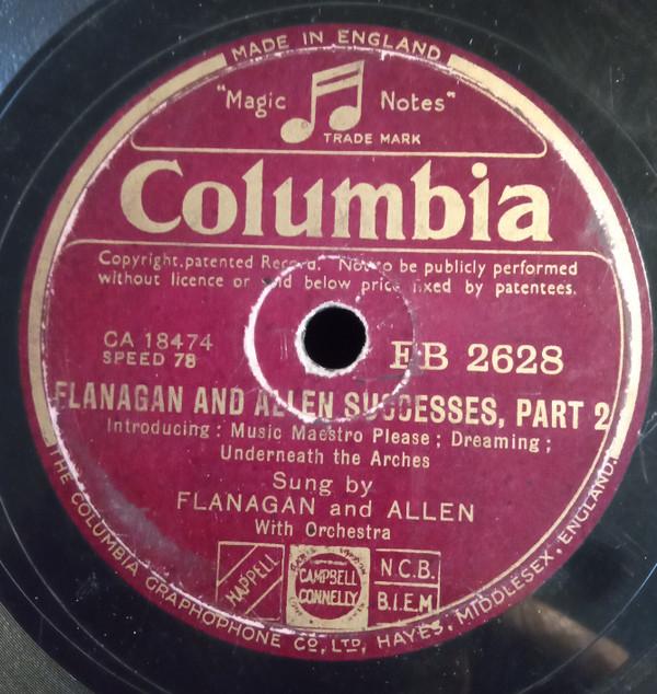 Flanagan And Allen - Flanagan And Allen Successes