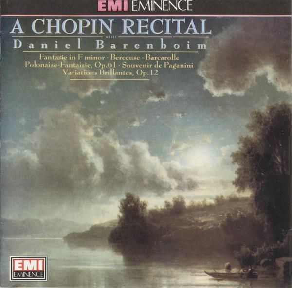 Frédéric Chopin, Daniel Barenboim - A Chopin Recital