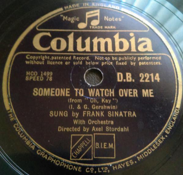 Frank Sinatra - Someone To Watch Over Me / I Dream Of You