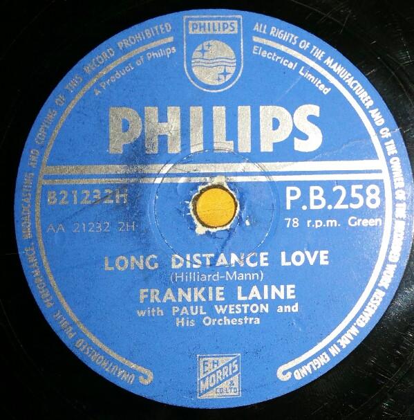 Frankie Laine - The Kid's Last Fight / Long Distance Love