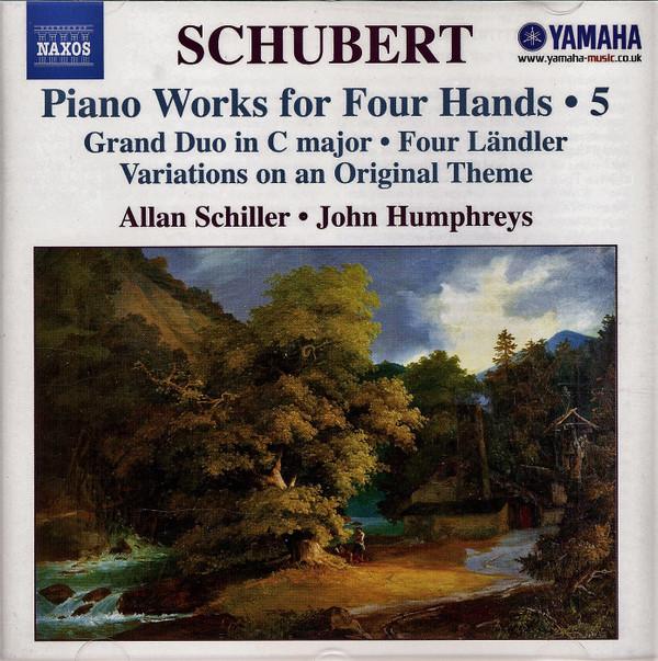 Franz Schubert, Allan Schiller, John Humphreys  - Piano Works For Four Hands • 5