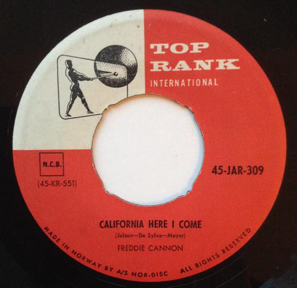 Freddy Cannon - California Here I Come