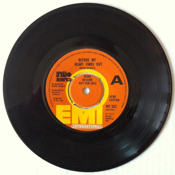 Gene Cotton - Before My Heart Finds Out