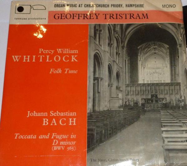 Geoffrey Tristram  - Organ Music At Christchurch Priory, Hamsphire
