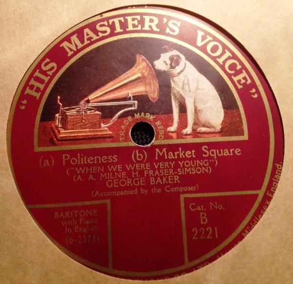 George Baker  - When We Were Very Young