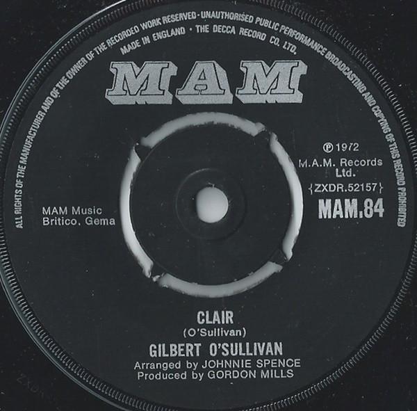 Gilbert O'Sullivan - Clair