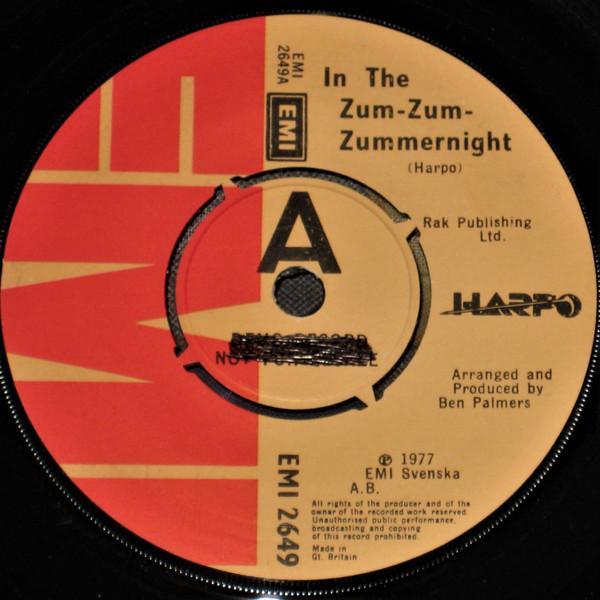 Harpo - In The Zum-Zum-Zummernight