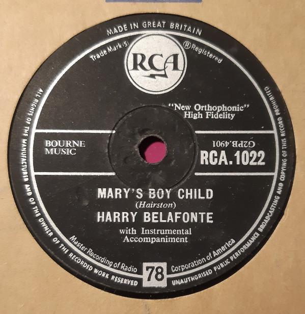 Harry Belafonte - Mary's Boy Child / Eden Was Just Like This