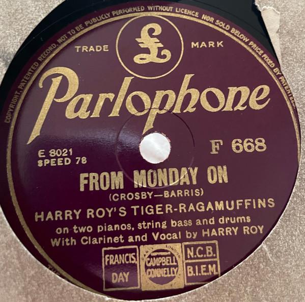 Harry Roy's Tiger Ragamuffins - From Monday On / She's Funny That Way