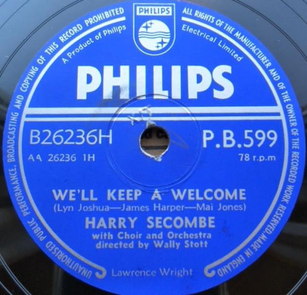Harry Secombe - We'll Keep A Welcome / The World Is Mine Tonight
