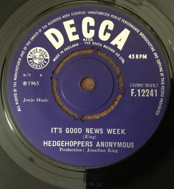 Hedgehoppers Anonymous - It's Good News Week