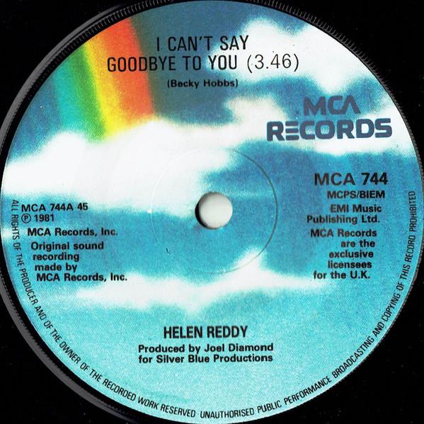 Helen Reddy - I Can't Say Goodbye To You