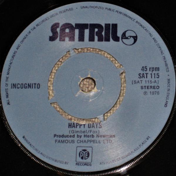Incognito  - Happy Days