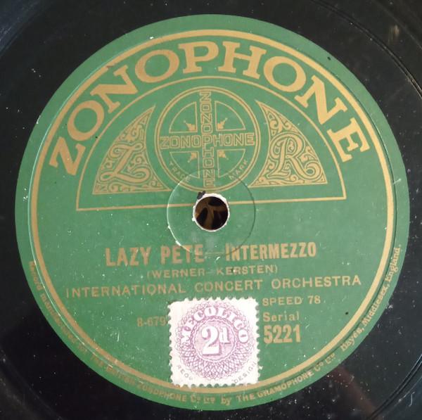 International Concert Orchestra - Lazy Pete / Parade Of The Wooden Soldiers