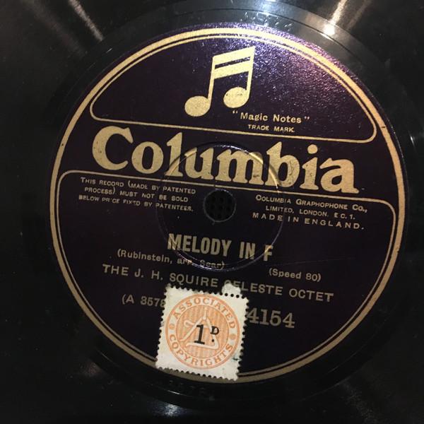 J. H. Squire Celeste Octet - Melody In F / Cavatina