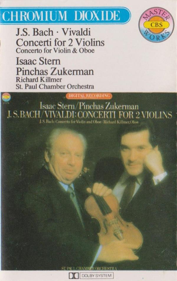 Johann Sebastian Bach, Antonio Vivaldi, Isaac Stern, Pinchas Zukerman, The Saint Paul Chamber Orchestra - Concerti For 2 Violins