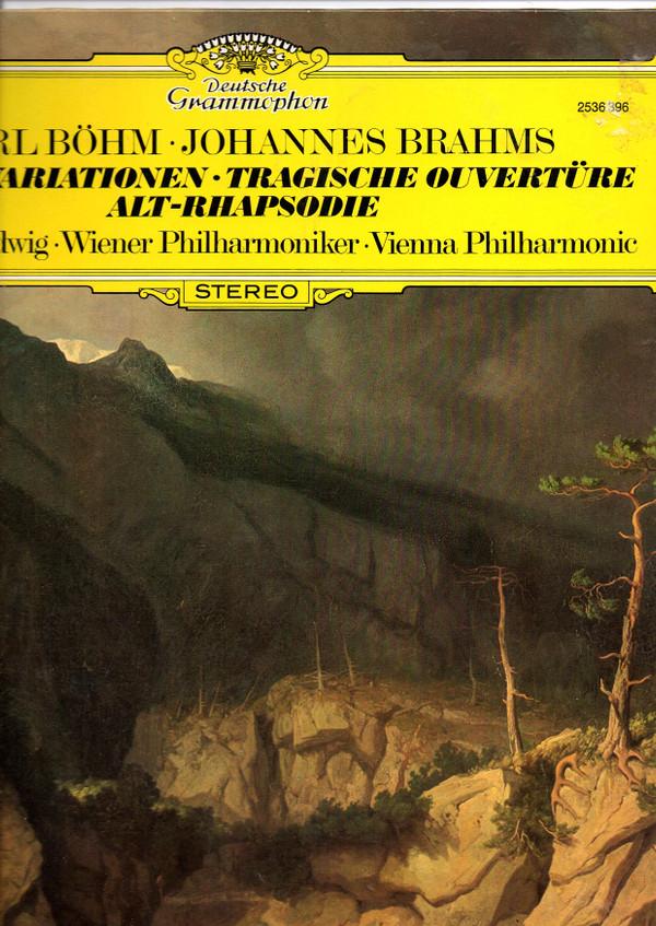 Johannes Brahms, Karl Böhm, Christa Ludwig, Wiener Philharmoniker - Haydn-Variationen • Tragische Ouvertüre • Alt-Rhapsodie